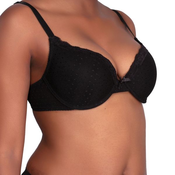 Bra T-Shirt Black 38C