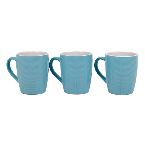 Riviera Blue Mug 3pc