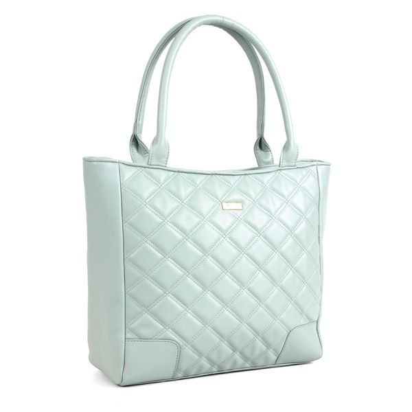 Handbag Carmen Quilted Tote Mint