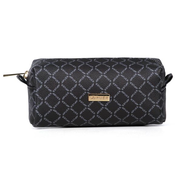 Cosmetic Bag Puer Logo Black