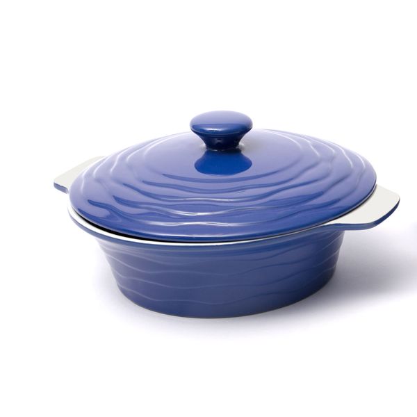 Ocean Waves 1.5lt Casserole Bowl with Lid