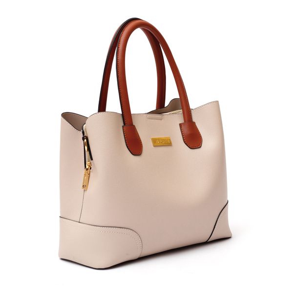 Handbag Rhea Satchel Cream