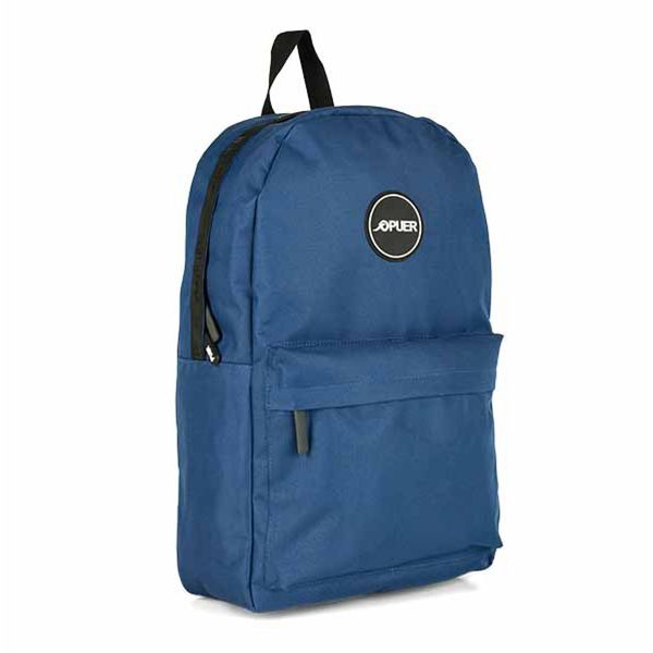 Mens Bag Puer Front Pocket Backpack Navy