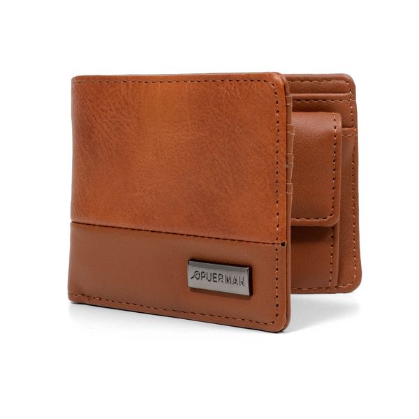 Men's Wallet Austin With Coin Tan