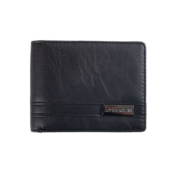Mens Wallet Connor Without Coin Pocket Black