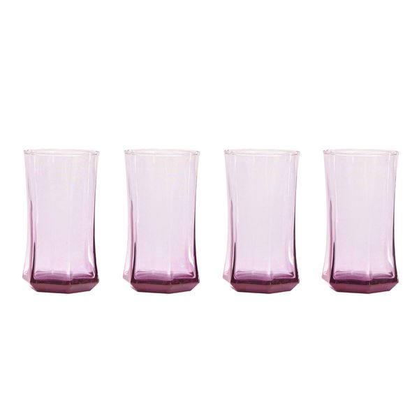 Royal Cranberry Tumblers 4pc