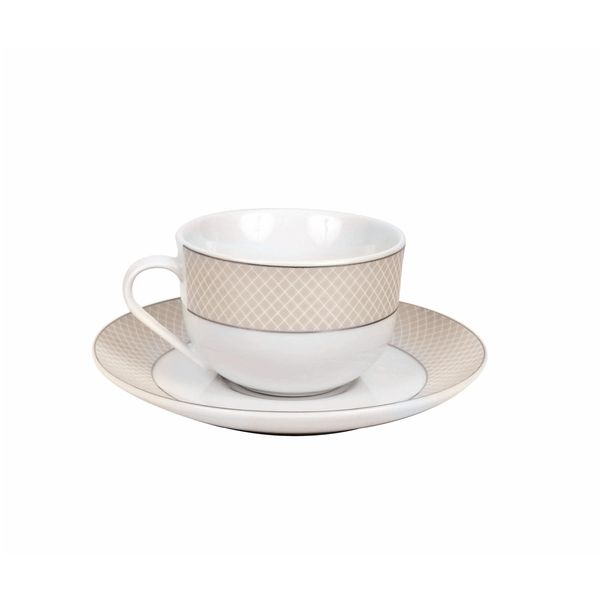 Pristine Cup & Saucer 3pc