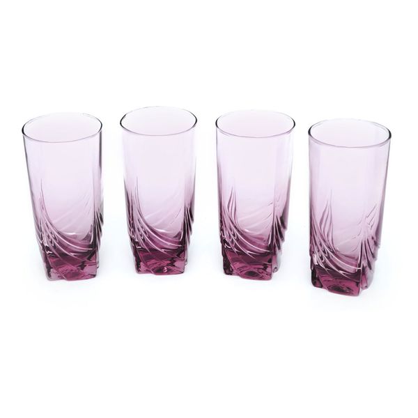 Prince Cranberry Tumblers 4pc