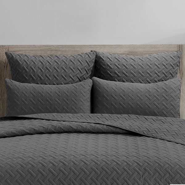 Infinity Grey Conti Pillowcases 2pc