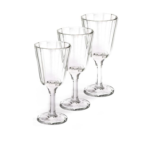 Roman Wine Glass 3pc