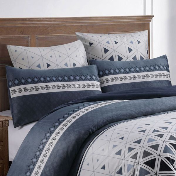 Velvet Mosaic Conti Pillowcases 2pc