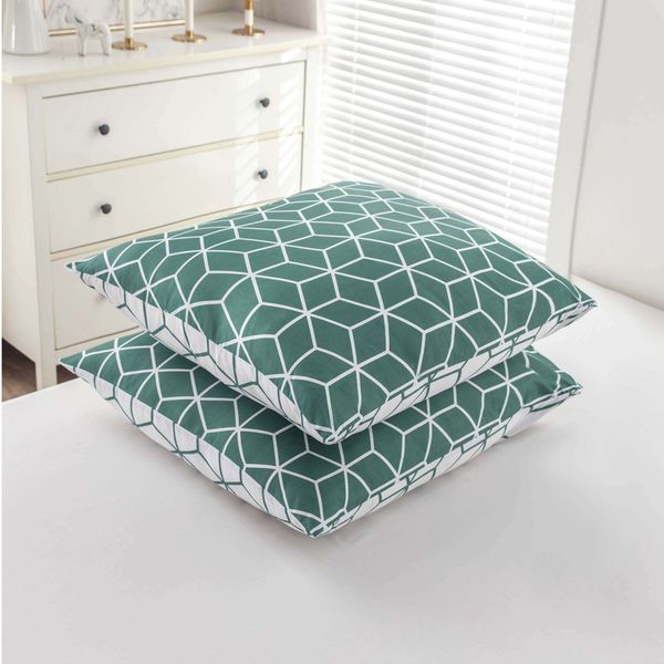 Cubic Sage Conti Pillowcases 2pc