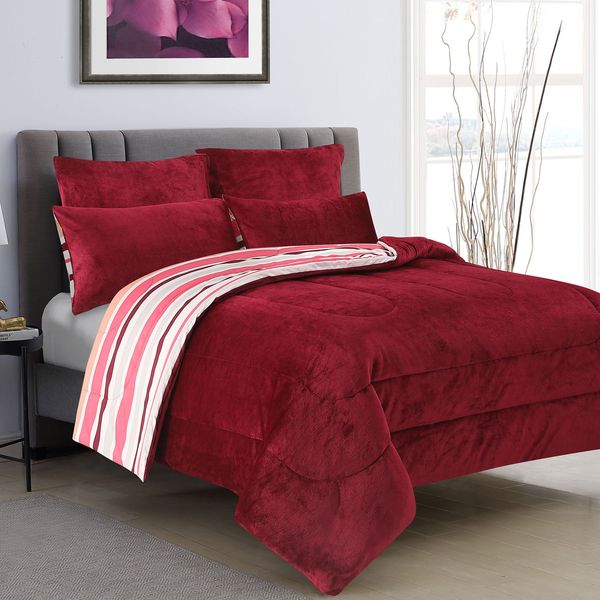 Blavet Queen Maroon Stripe