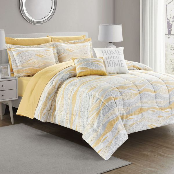 Adele King Comforter Set 9pc