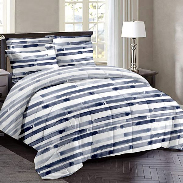 Brushstroke Queen Comforter Set
