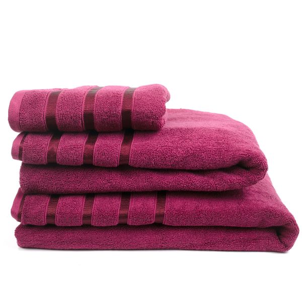 Luxury Bath Towel Maroon