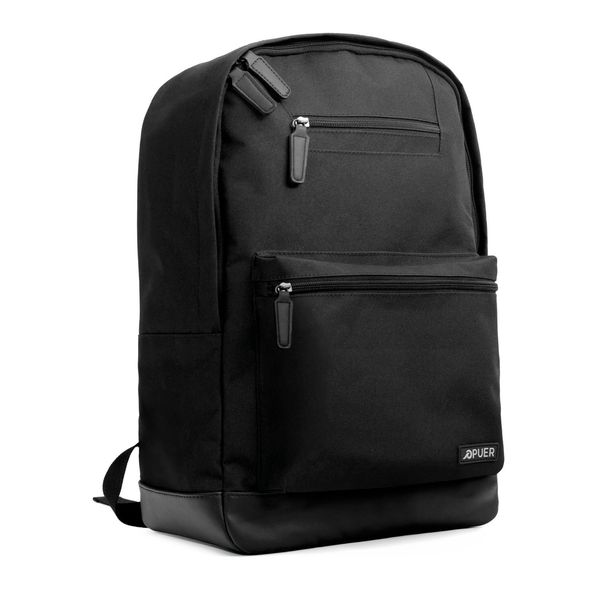 Mens Bag Everest Canvas Backpack Black