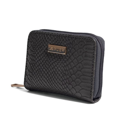 [9676] Purse Lisa Small Zip Around Black