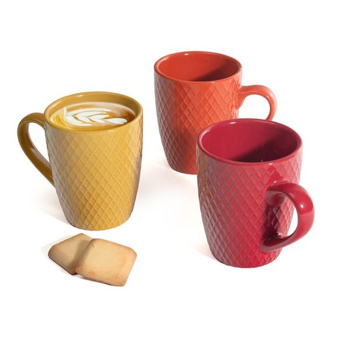 [8347] Diamond Sunrise Mugs 3pc