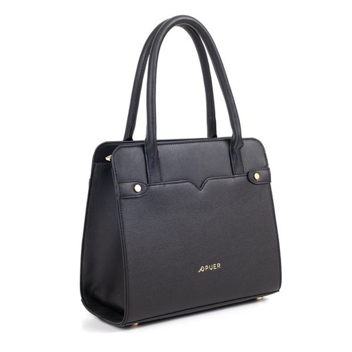 [8425] Handbag Kirsten Satchel Black