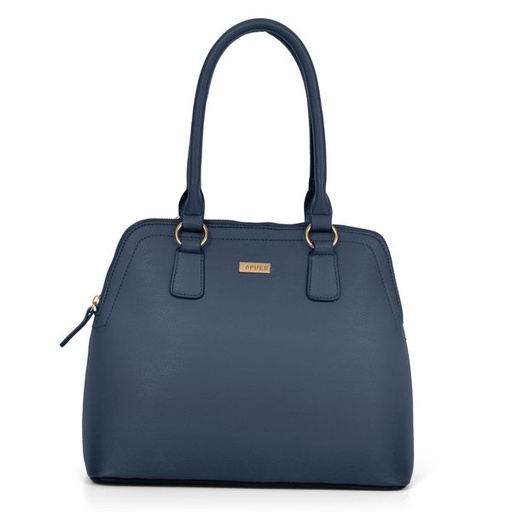[9460] Handbag Lara Dome Satchel Navy