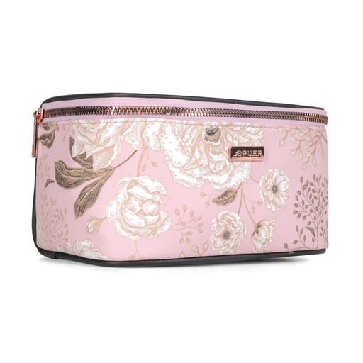 [14371] Cosmetic Bag Alice Floral Pink Floral