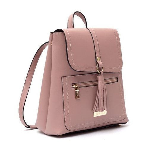 [5905] Handbag Misty Backpack Dusty Pink