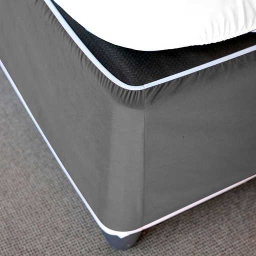 [14966] Dark Grey Queen Bed Wrap