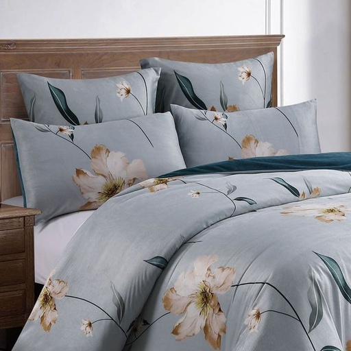 [10394] Velvet Gardenia Conti Pillowcases 2pc