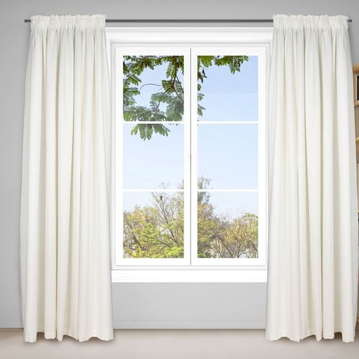 [10789] Curtain Emily White
