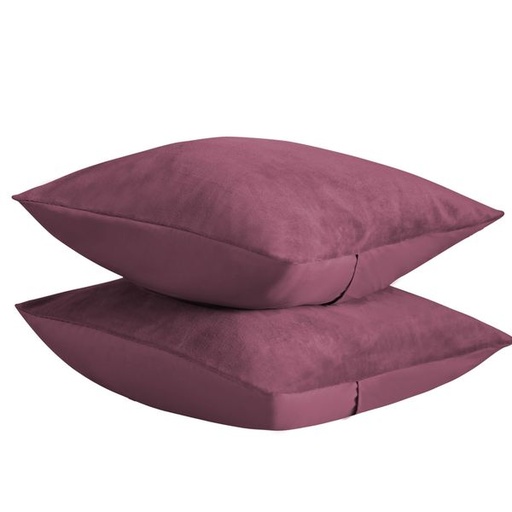 [6209] Blavet Dusty Pink Conti Pillowcases 2pc