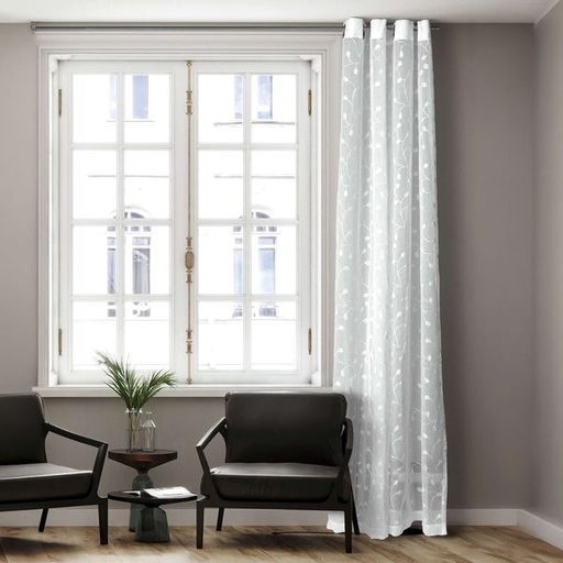 [11505] Curtain Olivia Cream Blockout