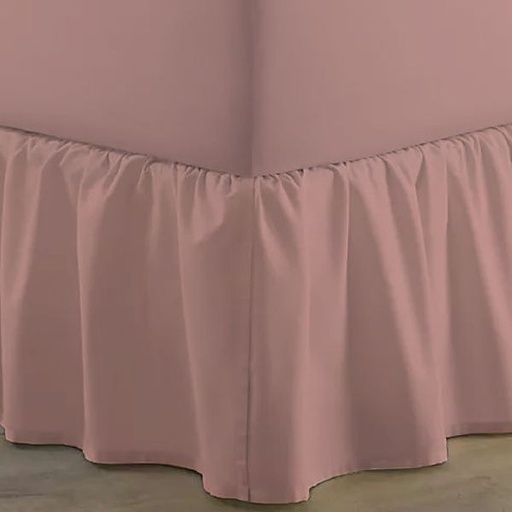 [1039] Light Pink King Fitted & Nightfrill in One