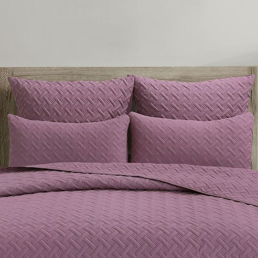 [6831] Infinity Dusty Pink Conti Pillowcases 2pc