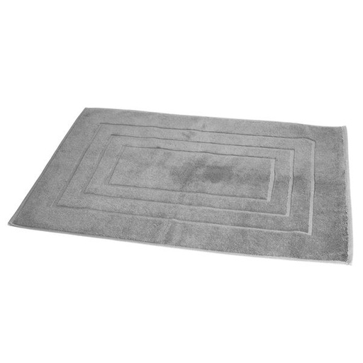 [6491] Luxury Bath Mat Grey