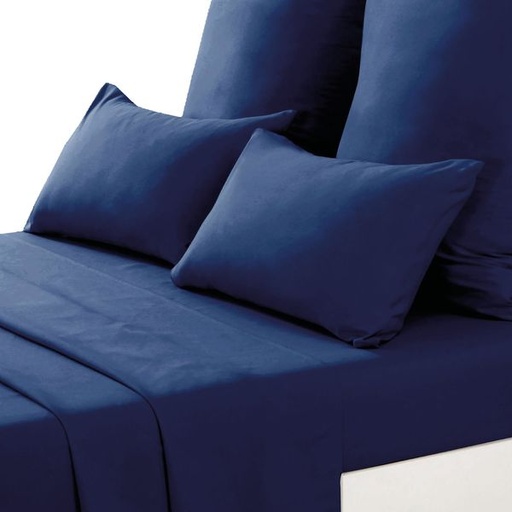 [8111] Navy Blue Pillowcases 2pc