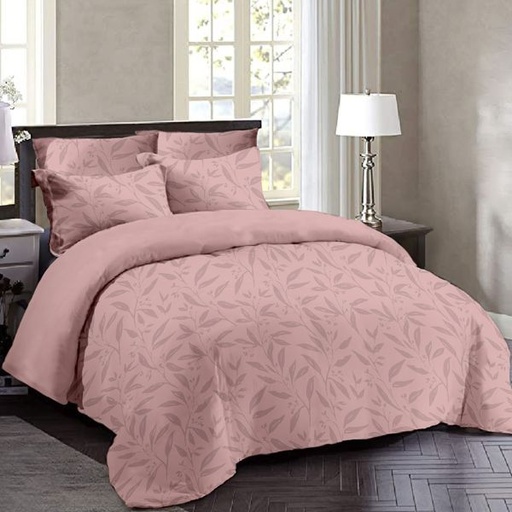 [7909] Blossom Pink King Comforter Set
