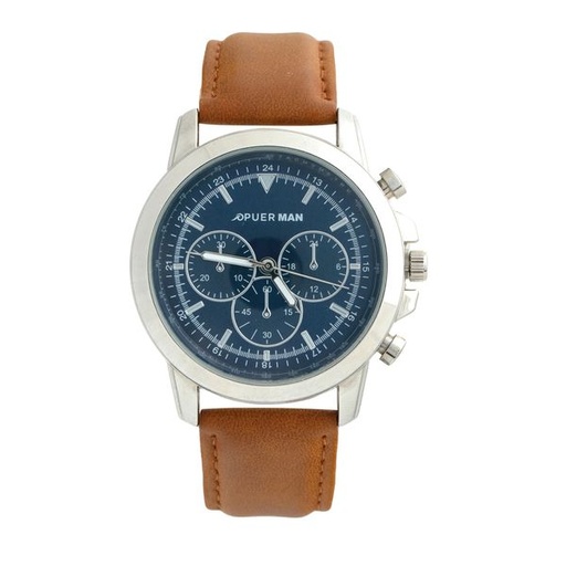 [11111] Watch Mens Dylan 2 Tone Navy Tan