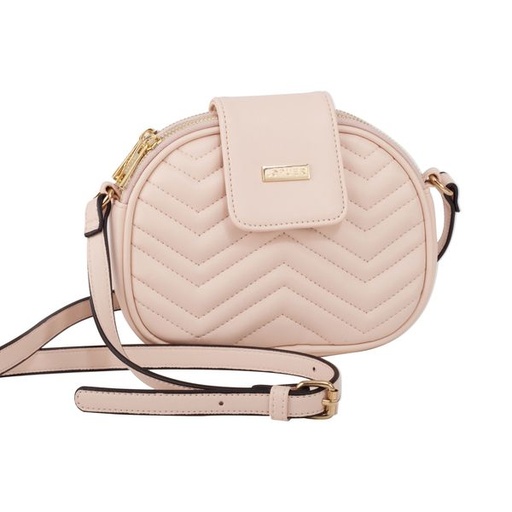 [6945] Handbag Chloe Quilted Small Crossbody Pink
