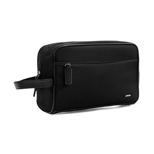 [15160] Mens Toiletry Bag Everest Canvas Black