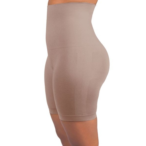 [5016] Puer Figuer High Brief Panties Mocha 2X- Large