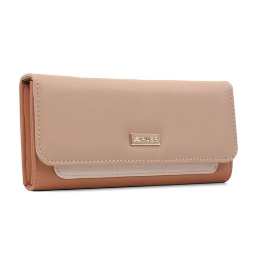 [15500] Purse Courtney Colourblock Clutch Camel